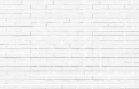 Fototapeta Biała ściana z cegieł tła tekstura