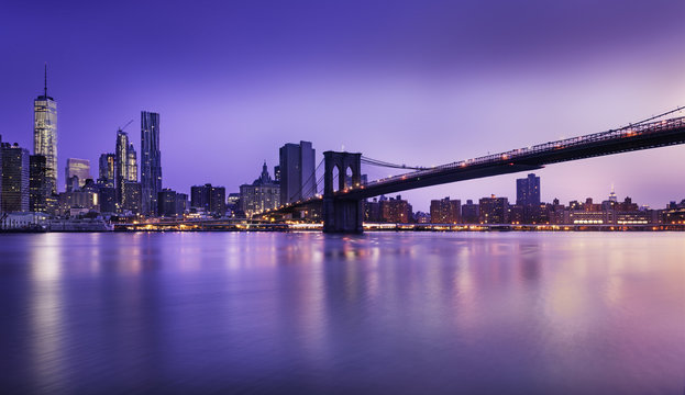 Fototapeta New York  City lights