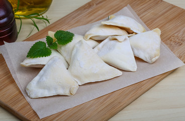 Raw potato dumplings