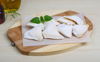 Raw potato dumplings