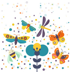 Bugs and Flowers