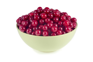 Cherry, isolated on a white.
