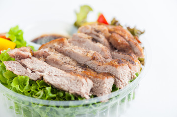 Clean food lunch box