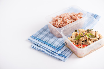 Clean food lunch box