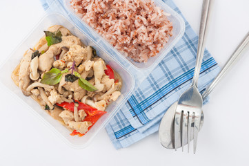 Clean food lunch box