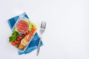 Clean food lunch box