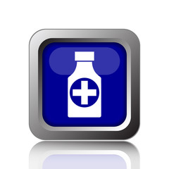 Pills bottle  icon