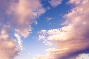 Clouds in the sky