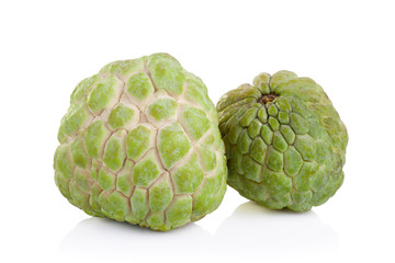 Obraz premium budyń jabłkowy na białym tle