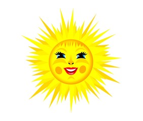 Happy sun