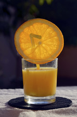 Orange juice.