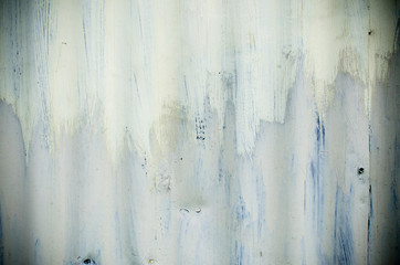 Zinc wall with white cracked paint. texture and background 