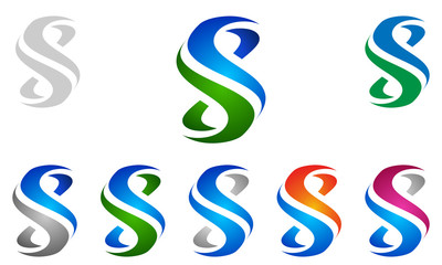 S, s letter, vector, logo, design