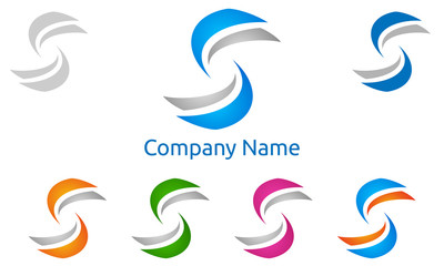 S, s letter, vector, logo, design