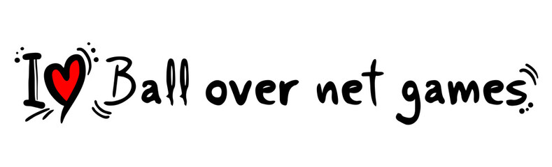 ball over net sports