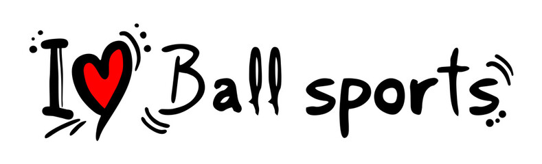 ball sports love