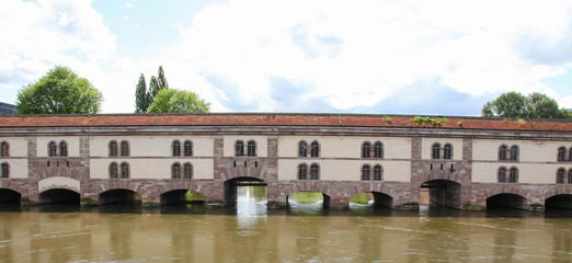Barrage Vauban in Strasbourg, Alsace, France