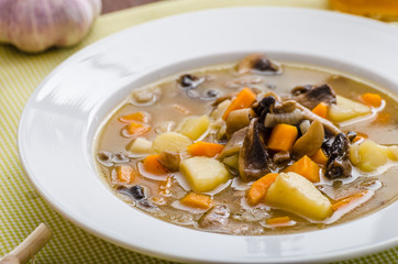 Honest homemade potato soup