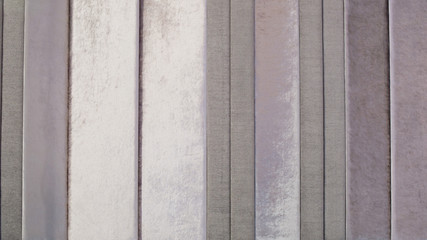 close up silver curtain background