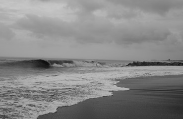 Naval Jetties in BW