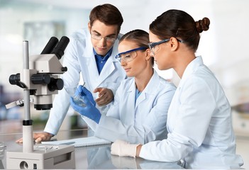 Laboratory, Biotechnology, Research.