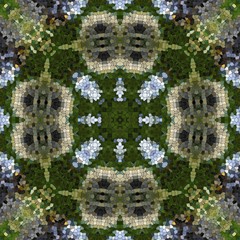 Mosaic texture - pattern