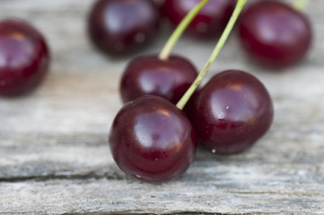 red cherries