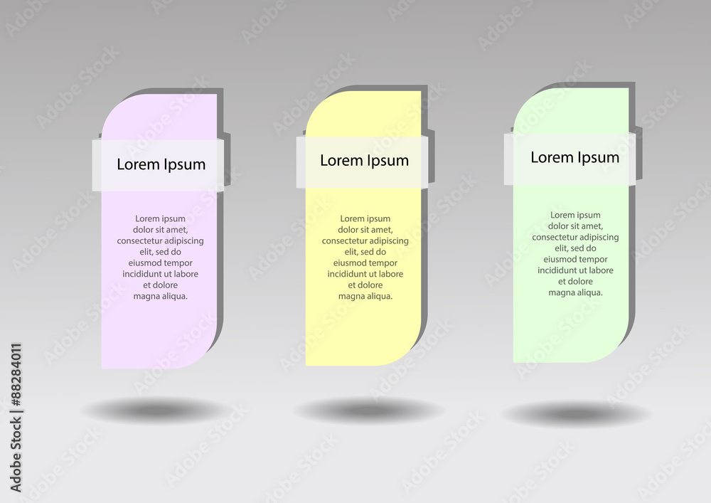 Poster vector : abstract square and space for text