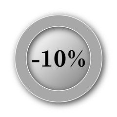 10 percent discount icon