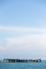 Obraz premium ship port construction