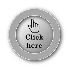 Click here icon