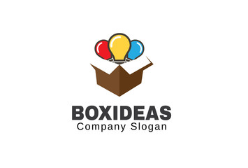 Box Ideas Logo template