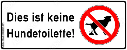 "hkh5 HierKeinHundeklo - Dies ist keine Hundetoilette ...