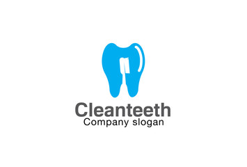 Clean Teeth Logo template