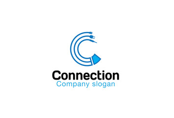 Connection Logo template
