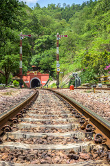 Khun Tan Tunnel at Lamphun Province, ( Longest tunnel in Thailan