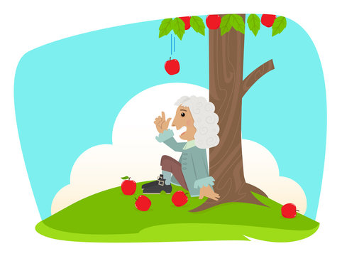 Isaac Newton Apple Images – Browse 382 Stock Photos, Vectors, and Video |  Adobe Stock