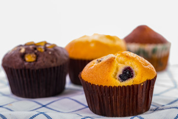 Sweet cup cake isolated