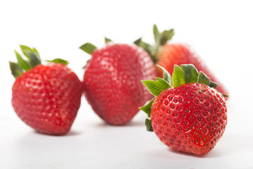 Strawberries berry isolated