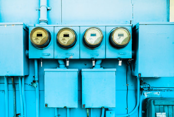 Cobalt Blue Power Meter