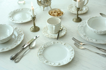 Elegance table setting