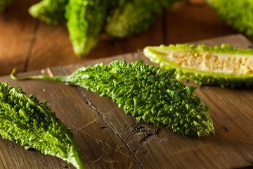 Raw Green Organic Bitter Melon