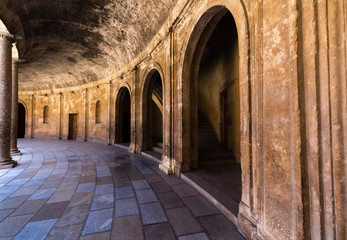 Alhambra Islamic Royal Palace, Granada, Spain
