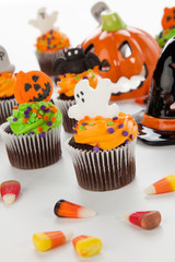 Halloween cupcakes