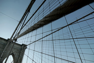Naklejka premium Brooklyn Bridge Impressions