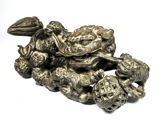 Chinese style lion statue