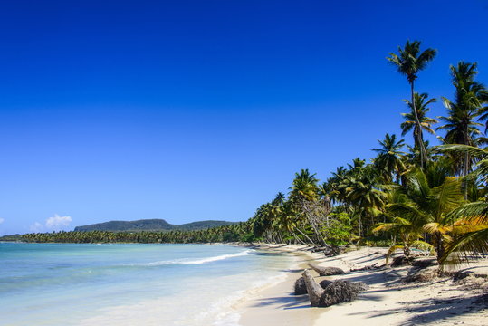 Playa Grande, Las Galeras, Semana peninsula, Dominican Republic