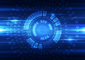 abstract vector future technology concept background illustration