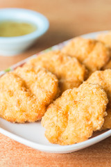 Deep fried shrimp cake