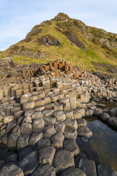 The Giants Causeway, County Antrim, Ulster, Northern Ireland 